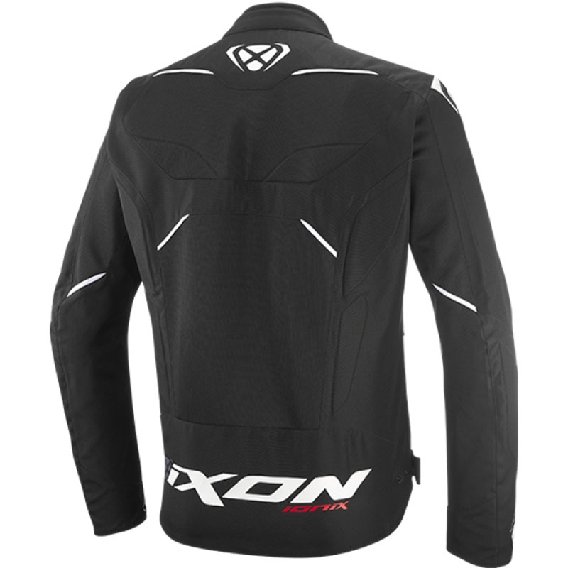 Blouson moto IXON Ionix noir-blanc