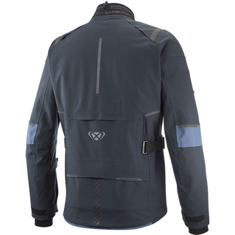 Blouson moto IXON M-Skeid bleu foncé