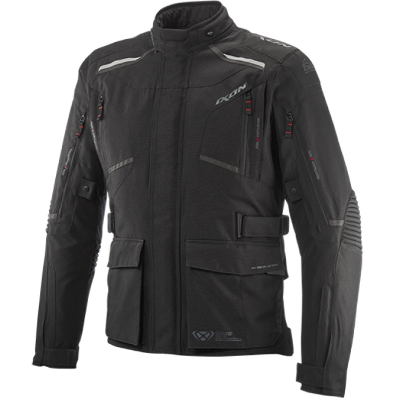 Blouson moto IXON Midgard noir