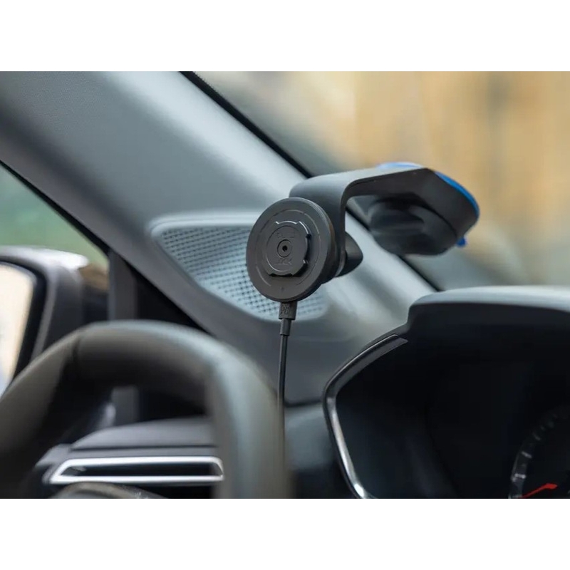 Support de téléphone à ventouse pour pare-brise/tableau de bord Quad Lock®