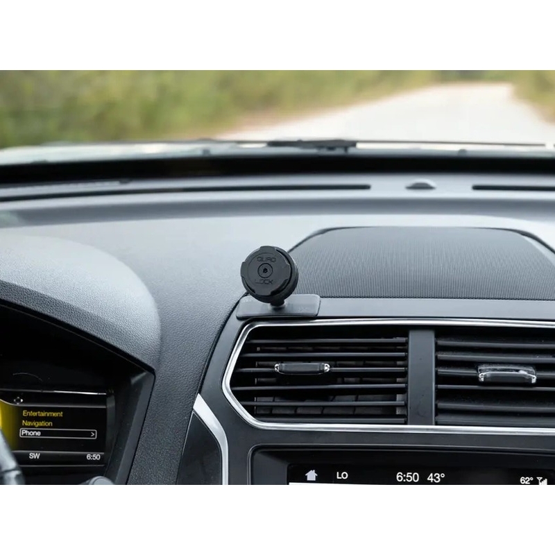 Support de voiture autocollant pour tableau de bord/console Quad Lock®