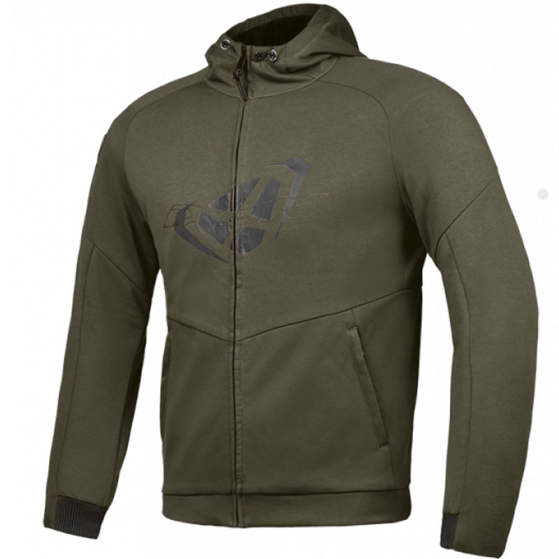 Blouson moto IXON Touchdown kaki-noir