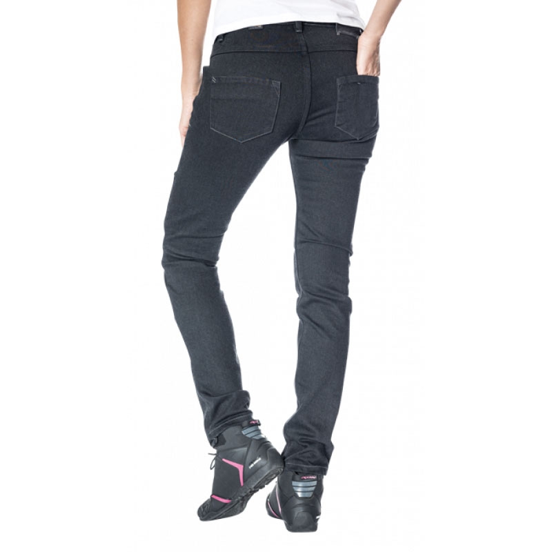Jean moto femme IXON Billie noir