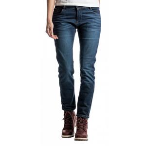 Jean moto femme IXON Billie bleu délavé