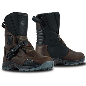 Bottes moto IXON Klay WP marron-noir