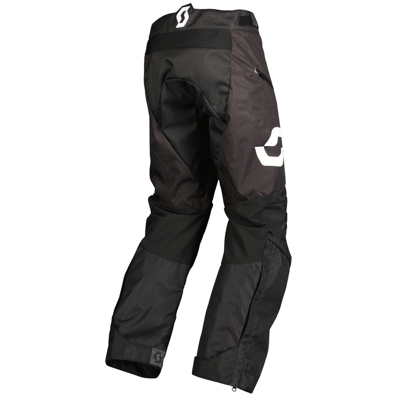 Pantalon moto SCOTT X-PLORE SWAP OVERBOOT noir-blanc