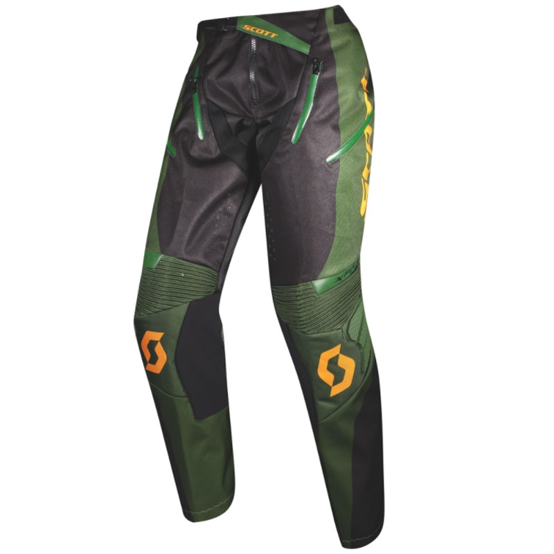 Pantalon motocross SCOTT X-PLORE noir-vert