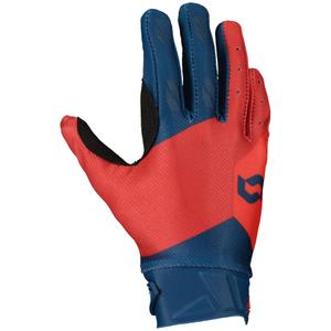 Gants motocross enfant SCOTT EVO TRACK bleu-rouge fluo