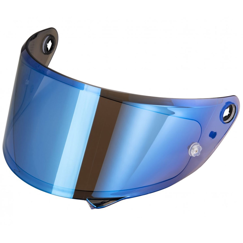 Plexiglas HJ-37 Pinlock pour casques HJC RPHA 91 miroir bleu