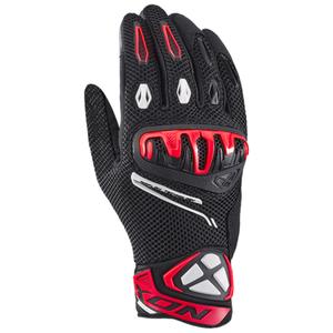 Gants moto IXON Mirage Airflow noir-rouge