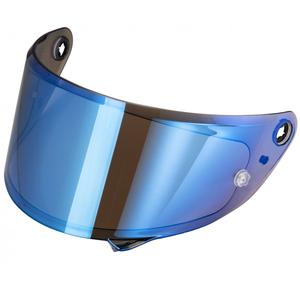 Visière HJ-45A/B pour casques F100, bleu miroir