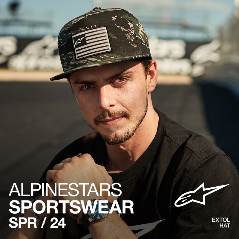 Casquette Snapback Alpinestars Extol camouflage vert