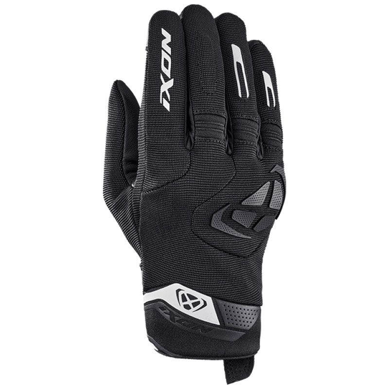 Gants moto IXON Mig 2 noir-blanc