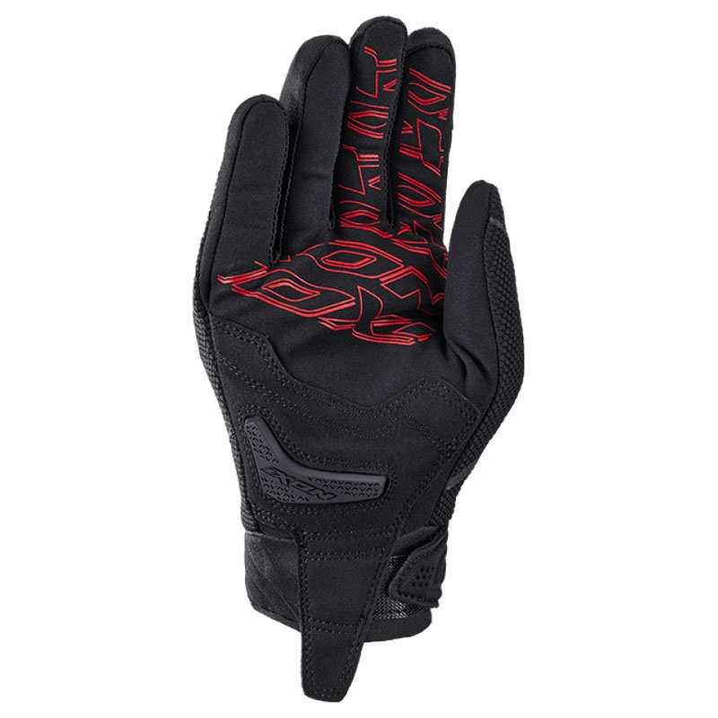Gants moto IXON Hurricane 2 noir-rouge