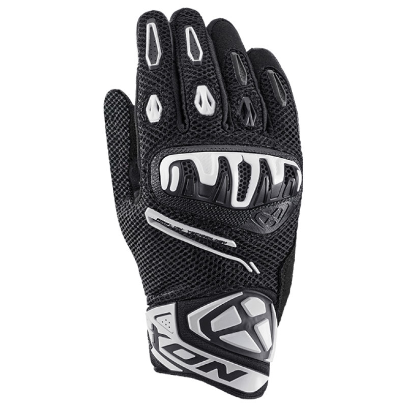 Gants moto femme IXON Mirage Airflow noir-blanc