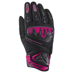 Gants moto femme IXON Mirage Airflow noir-rose