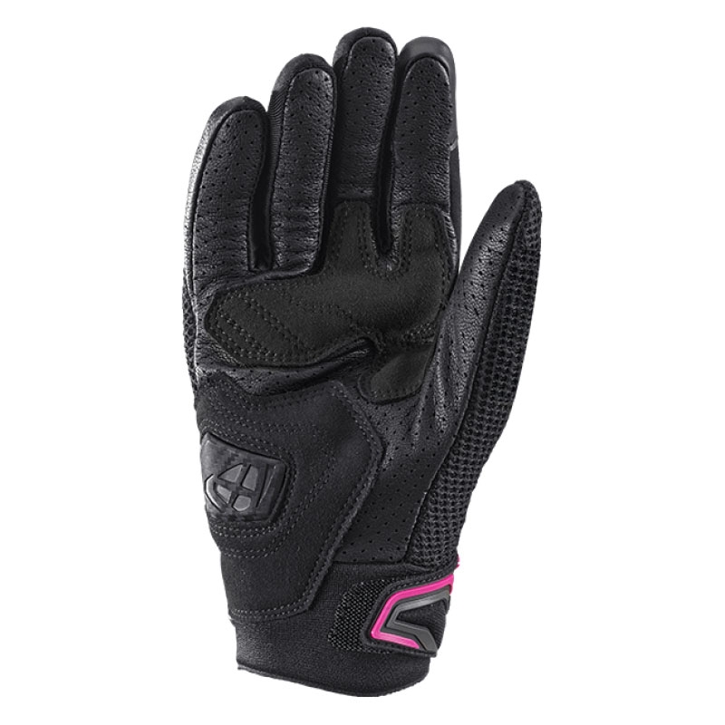 Gants moto femme IXON Mirage Airflow noir-rose