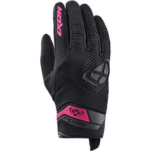Gants moto femme IXON Mig 2 Airflow noir-rose