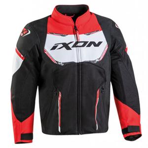 Veste moto enfant IXON Striker Air noir-rouge-blanc