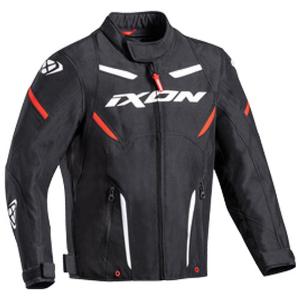 Veste moto enfant IXON Striker noir-blanc