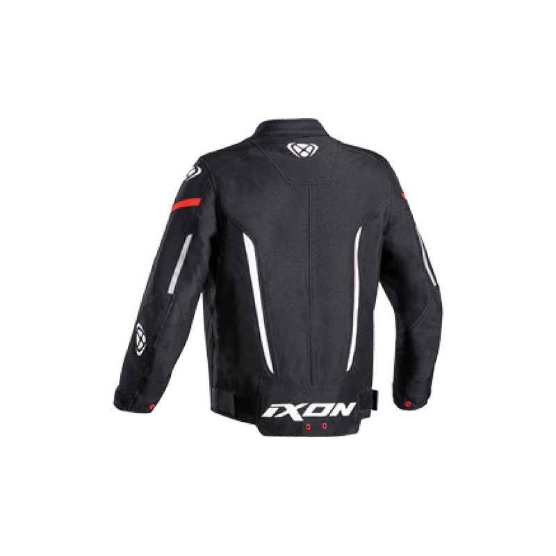 Veste moto enfant IXON Striker noir-blanc