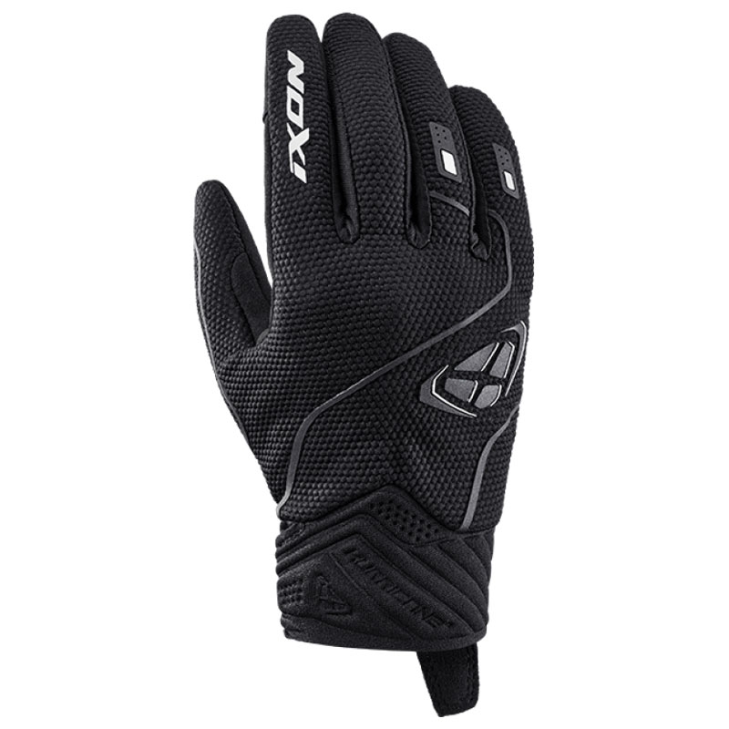 Gants moto enfant IXON Hurricane 2 noir-blanc
