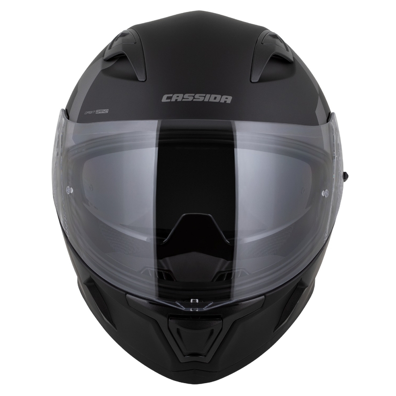 Casque intégral Cassida Orbit Grind noir-gris mat