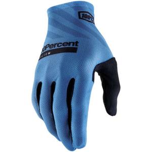 Gants motocross 100% Celium bleu