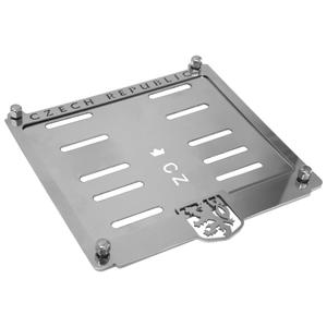 Rondelle inox pour plaque d&#39;immatriculation CZ Lion
