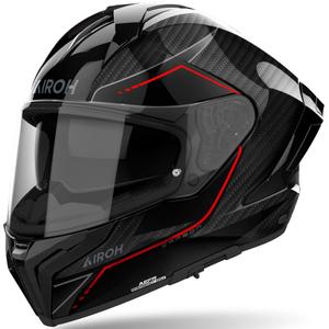 Casque moto intégral Airoh MATRYX Carbon noir brillant