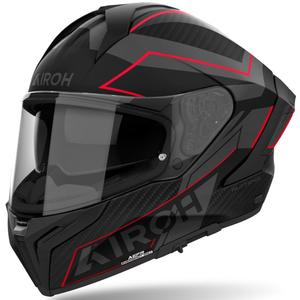Casque moto intégral Airoh MATRYX Sentinel rouge mat
