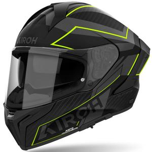 Casque moto intégral Airoh MATRYX Sentinel jaune mat