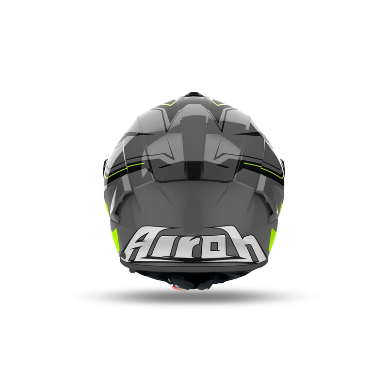 Casque moto intégral Airoh SPARK 2 Dart jaune brillant