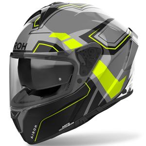 Casque moto intégral Airoh SPARK 2 Dart jaune brillant