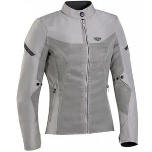 Veste moto femme IXON Fresh Lady gris-beige