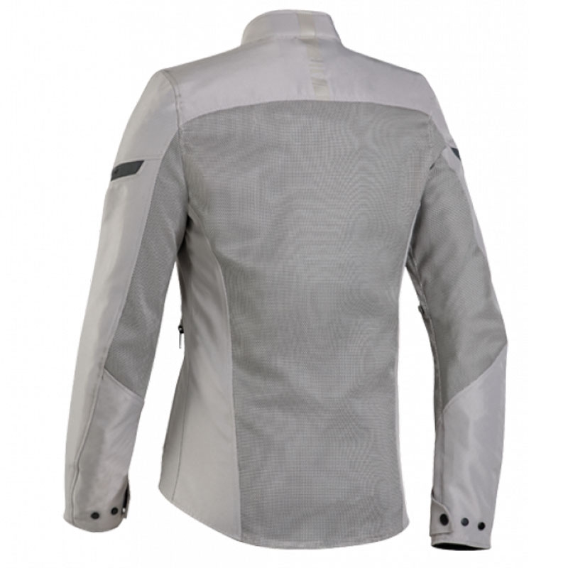 Veste moto femme IXON Fresh Lady gris-beige
