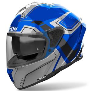 Casque moto intégral Airoh SPARK 2 Dart bleu brillant
