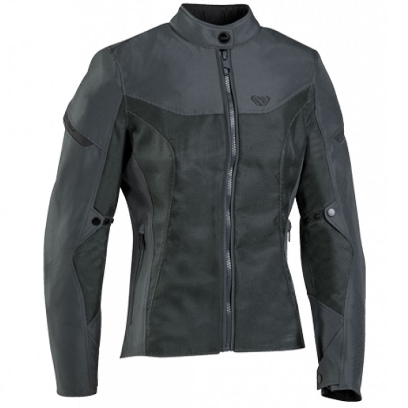 Veste moto femme IXON Fresh Lady kaki