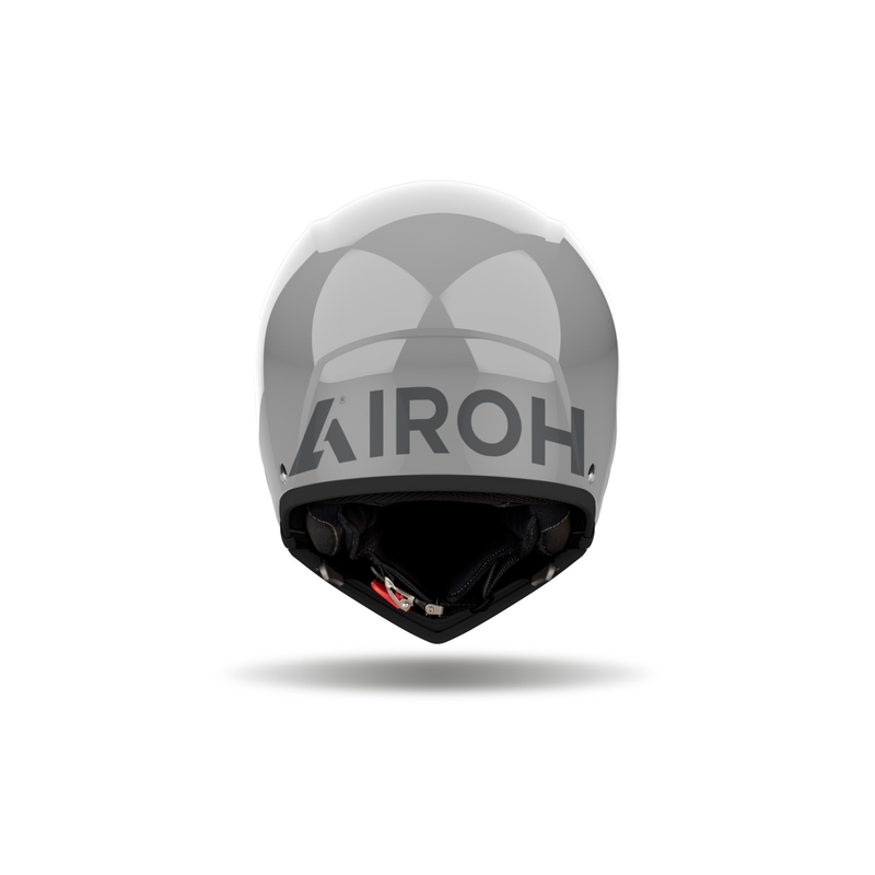 Casque moto modulable Airoh J110 Color gris ciment brillant