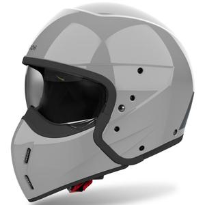 Casque moto modulable Airoh J110 Color gris ciment brillant