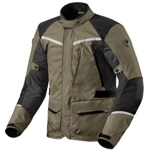 Veste moto Revit Voltiac 3 H2O vert-gris