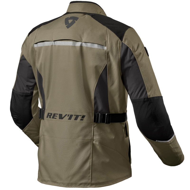 Veste moto Revit Voltiac 3 H2O vert-gris
