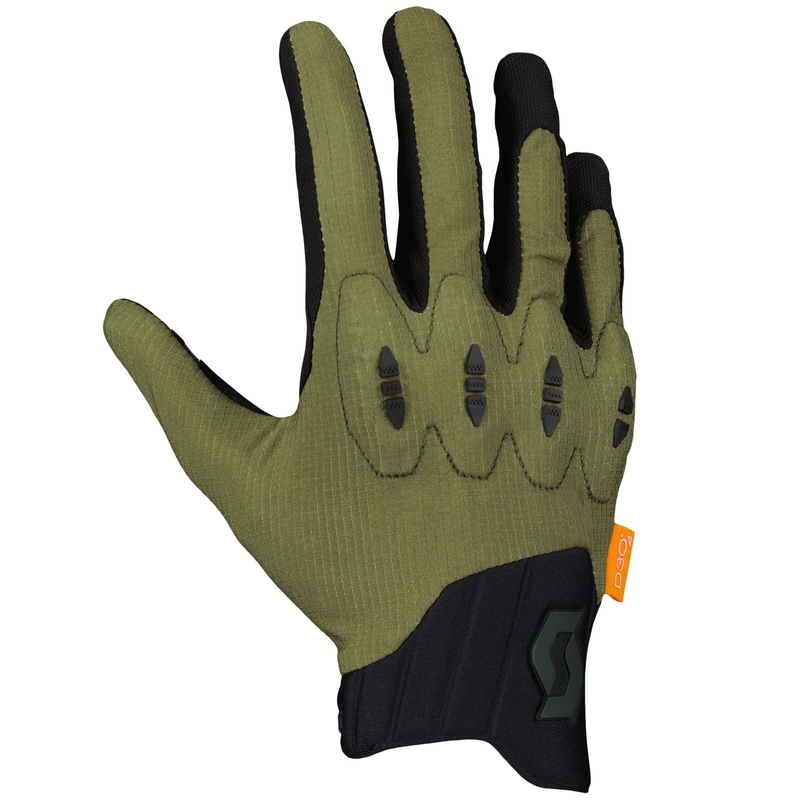 Gants de motocross SCOTT Gravity vert soldes