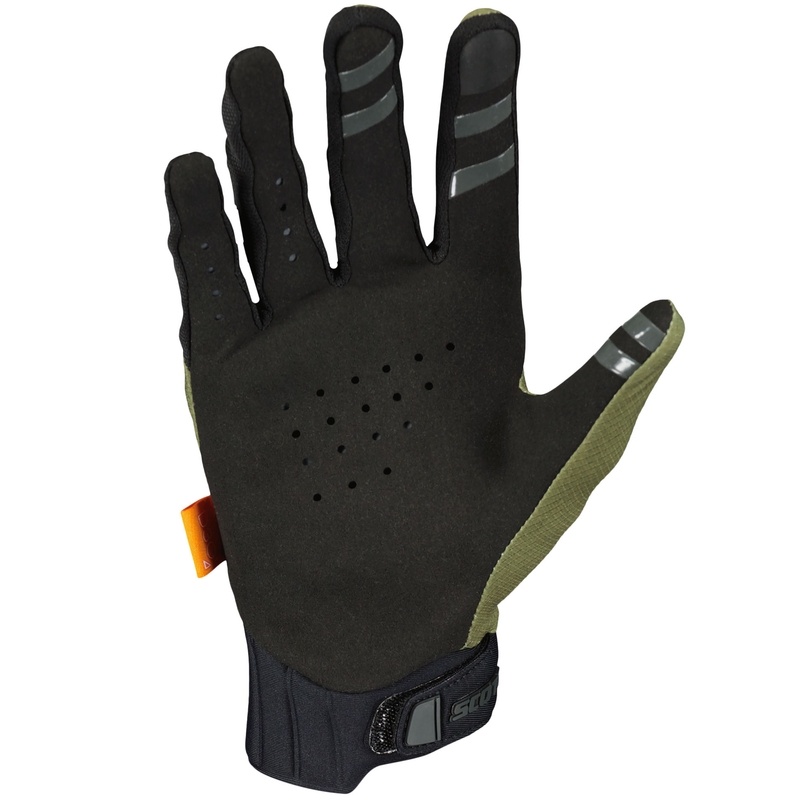 Gants de motocross SCOTT Gravity vert soldes