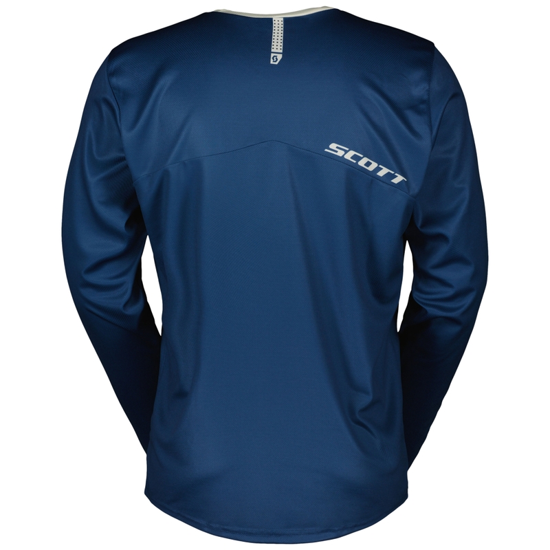 Maillot motocross SCOTT Compete bleu-gris soldes