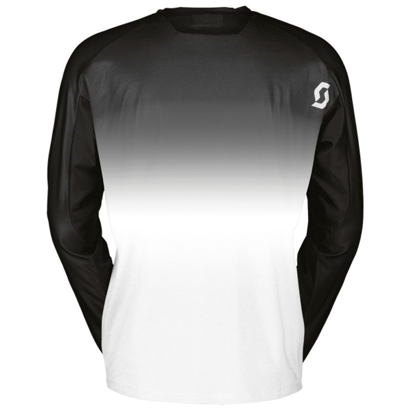 Maillot motocross SCOTT EVO Swap noir-blanc soldes