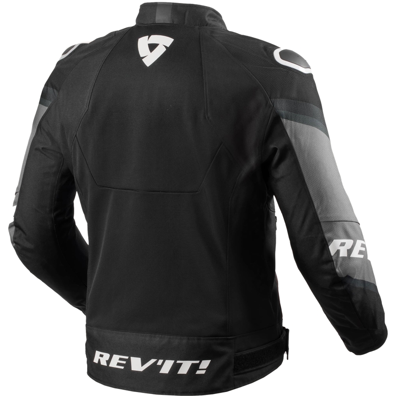 Veste moto Revit Quantum 3 Air noir-blanc