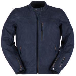 Veste en cuir Furygan Clint Evo bleu