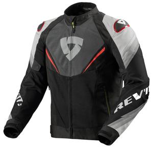 Veste moto Revit Quantum 3 Air gris-rouge