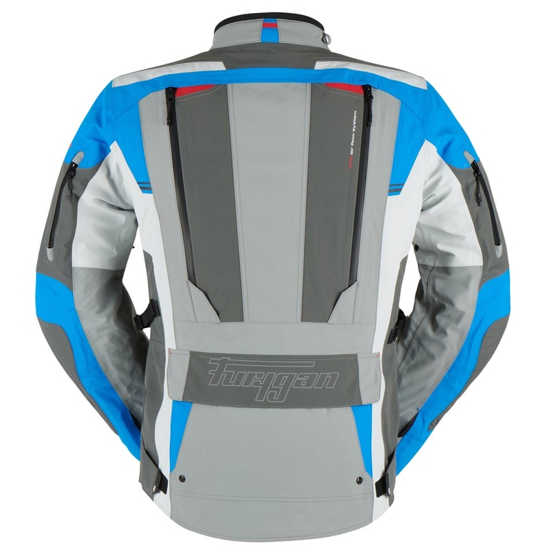 Veste moto Furygan Voyager bleu-gris-anthracite soldes